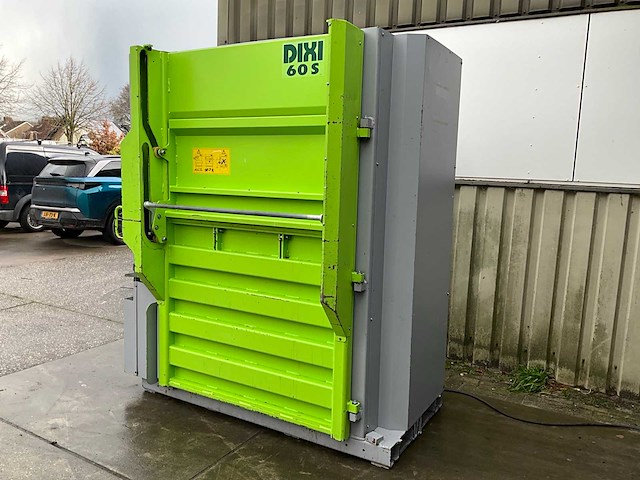 2013 dixi 60sh afvalpers / kartonpers verticale balenpers - afbeelding 12 van  22