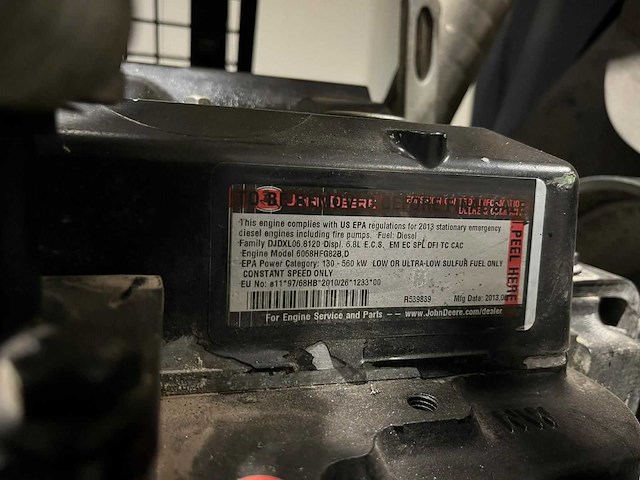 2013 doosan g 150 kva stroomgenerator - afbeelding 5 van  14