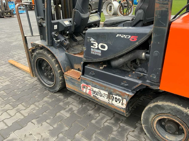 2013 doosan g30p-5 vorkheftruck - afbeelding 25 van  26