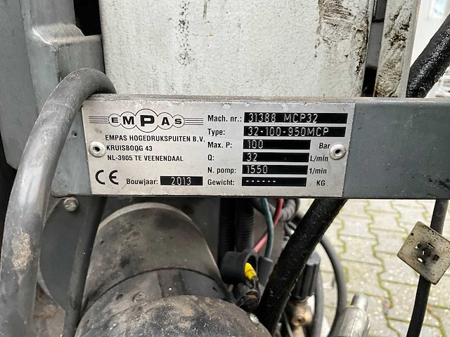 2013 empas 32-100-950mcp hogedrukreiniger - afbeelding 18 van  18