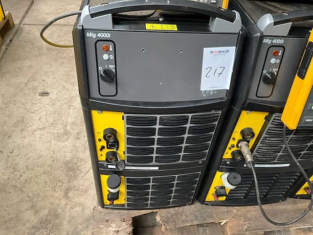 2013 esab mig 4000iw mig lasapparaat - afbeelding 2 van  8