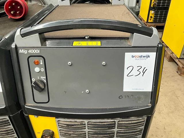 2013 esab mig 4000iw mig lasapparaat - afbeelding 3 van  5