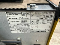 2013 esab mig 4000iw mig lasapparaat - afbeelding 8 van  8