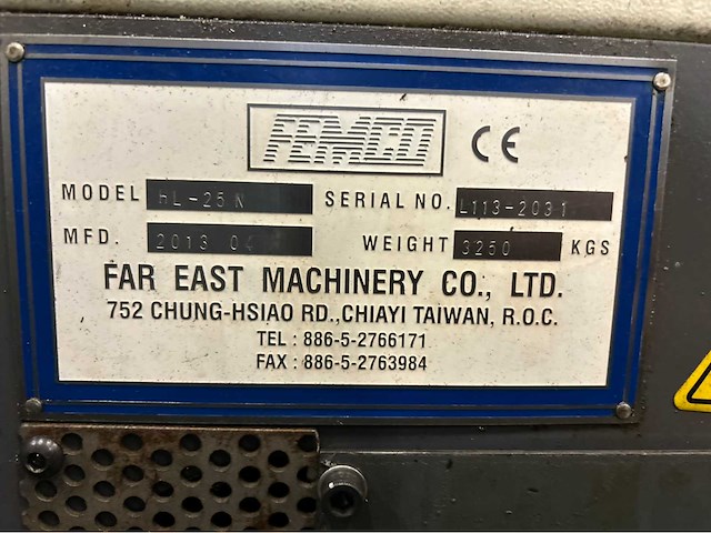 2013 femco hl-25n cnc-draaibank - afbeelding 5 van  13