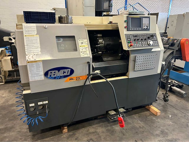 2013 femco hl-25n cnc-draaibank - afbeelding 1 van  13