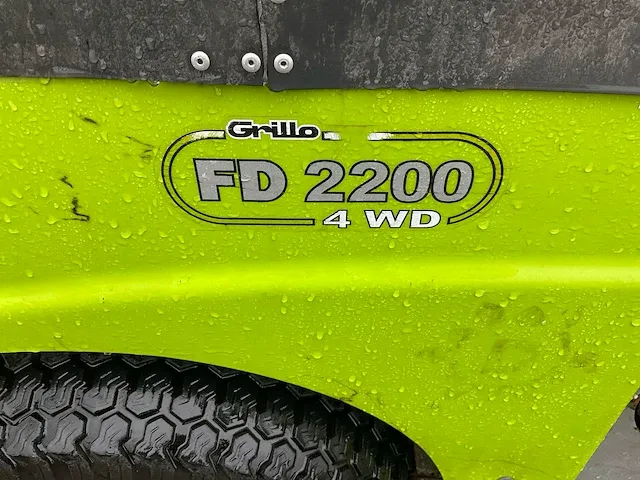 2013 grill fd 2200 4wd zitmaaier - afbeelding 17 van  18