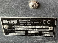 2013 hako hakomatic b100r zelfrijdende schrob- zuigmachine - afbeelding 14 van  21
