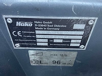 2013 hako jonas 1500 v straatveegmachine - afbeelding 3 van  11