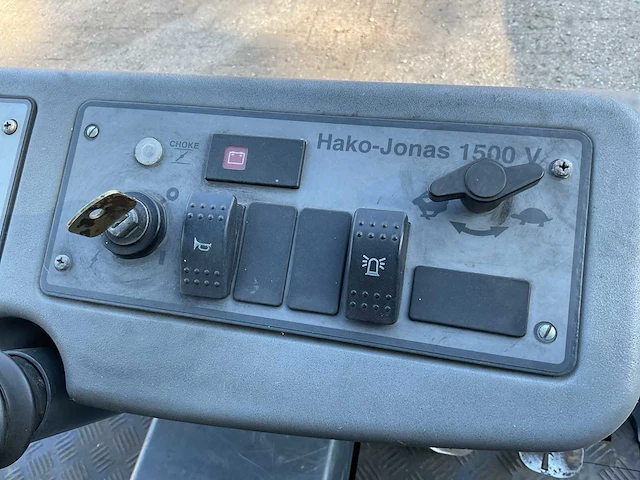 2013 hako jonas 1500 v straatveegmachine - afbeelding 10 van  11