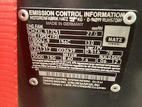 2013 hatz 1b50u-9 benzinemotor - afbeelding 5 van  5