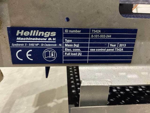 2013 hellings 7342a transport vakken band - afbeelding 3 van  11