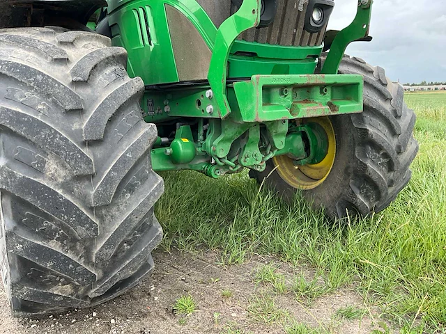 2013 john deere 6130m vierwielaangedreven landbouwtractor met voorlader - afbeelding 2 van  43