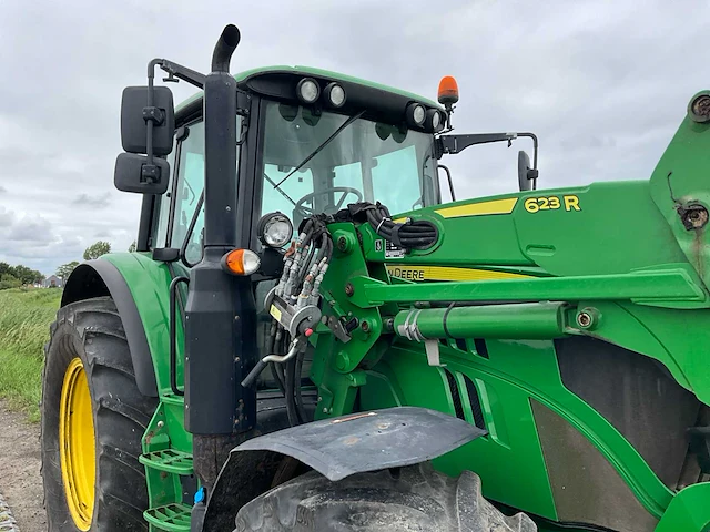 2013 john deere 6130m vierwielaangedreven landbouwtractor met voorlader - afbeelding 9 van  43