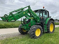 2013 john deere 6130m vierwielaangedreven landbouwtractor met voorlader - afbeelding 1 van  43