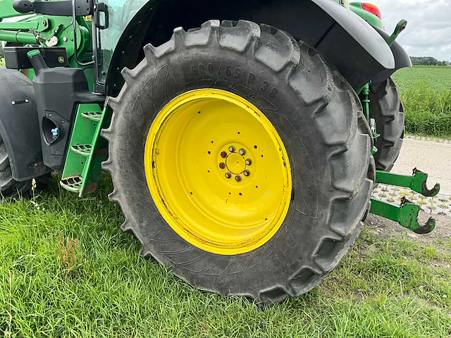 2013 john deere 6130m vierwielaangedreven landbouwtractor met voorlader - afbeelding 19 van  43