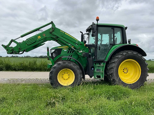 2013 john deere 6130m vierwielaangedreven landbouwtractor met voorlader - afbeelding 39 van  43