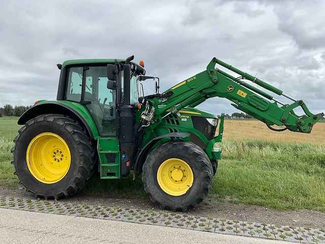2013 john deere 6130m vierwielaangedreven landbouwtractor met voorlader - afbeelding 40 van  43
