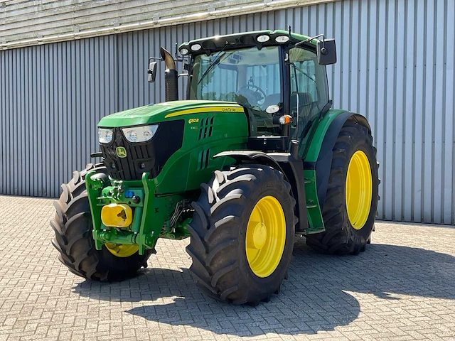2013 john deere 6150 r vierwielaangedreven landbouwtractor - afbeelding 1 van  24