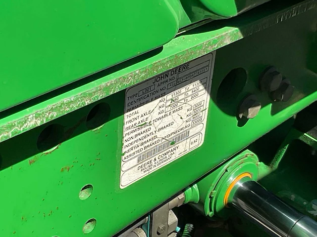 2013 john deere 6150 r vierwielaangedreven landbouwtractor - afbeelding 24 van  24