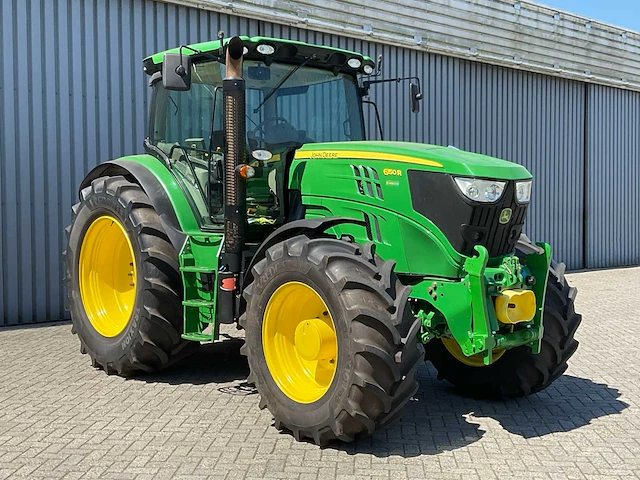 2013 john deere 6150 r vierwielaangedreven landbouwtractor - afbeelding 2 van  24