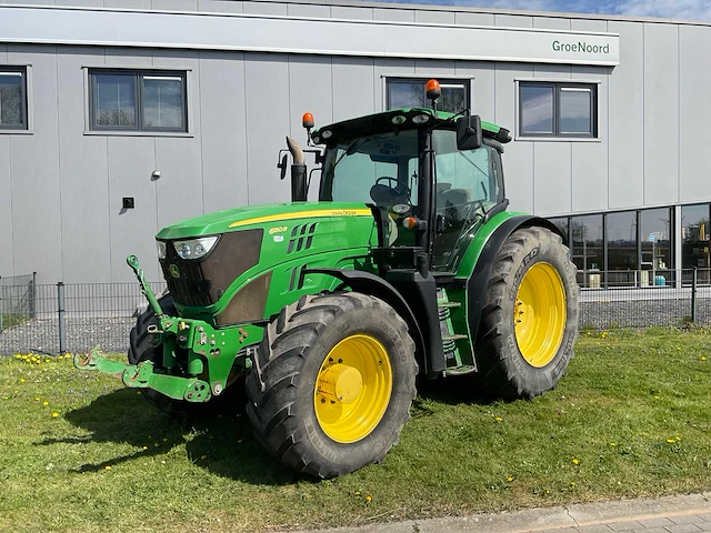 2013 john deere 6150r vierwielaangedreven landbouwtractor - afbeelding 1 van  34