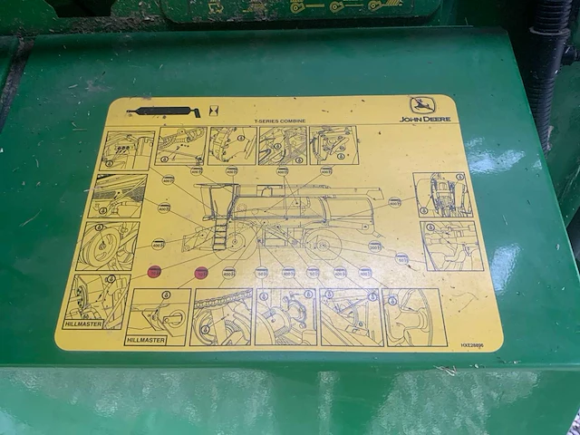 2013 john deere t550 maaidorser - afbeelding 17 van  50