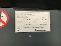 2013 jungheinrich eks110z280zz orderpicker - afbeelding 3 van  14