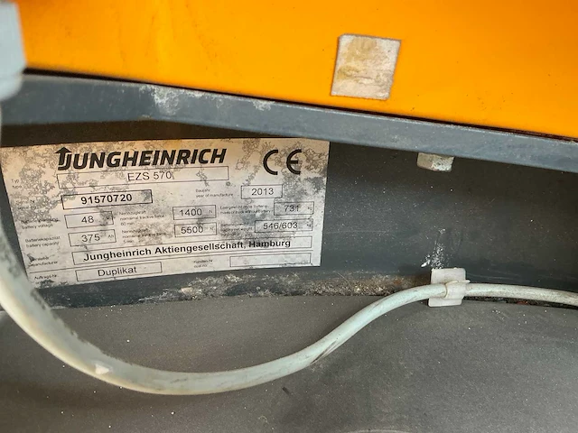 2013 jungheinrich ezs570 industriële trekker - afbeelding 26 van  32
