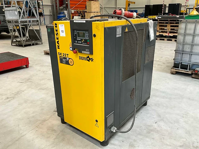 2013 kaeser sk22t schroefcompressor - afbeelding 1 van  10