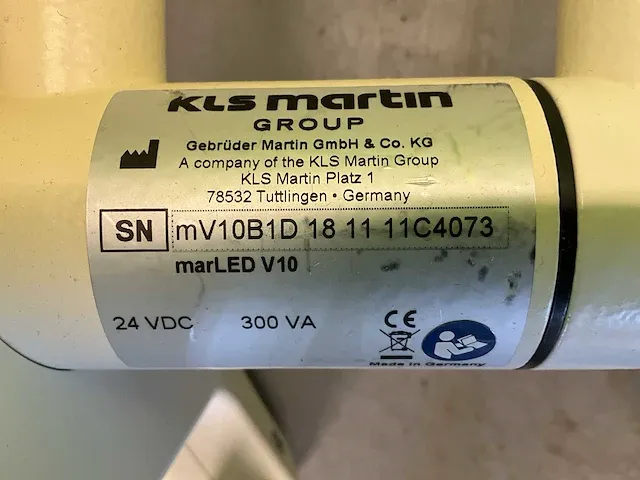 2013 kls martin marled v10 & v16 bedrijfslamp - afbeelding 3 van  15