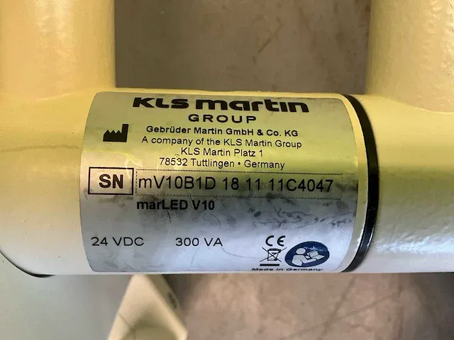 2013 kls martin marled v10 & v16 bedrijfslamp - afbeelding 5 van  14