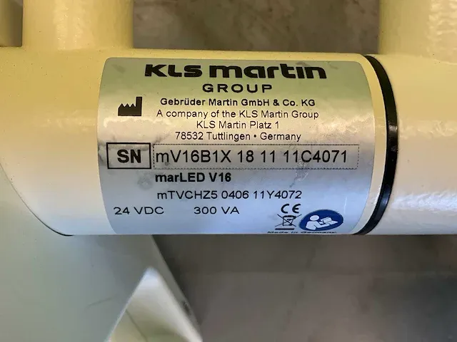 2013 kls martin marled v10 & v16 bedrijfslamp - afbeelding 6 van  14