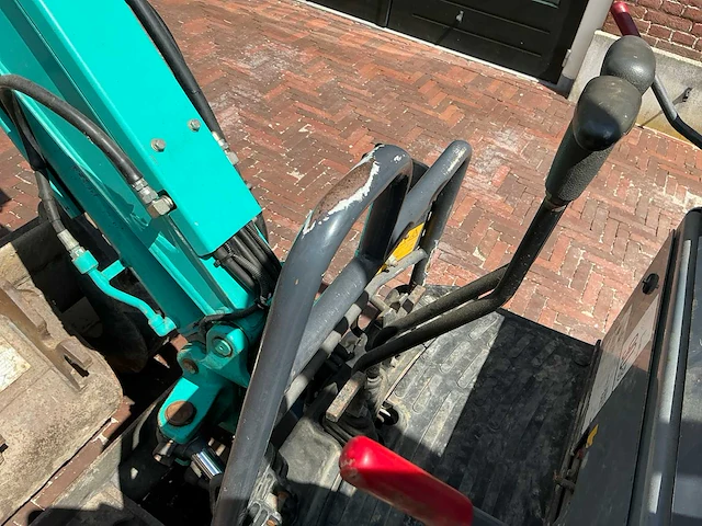 2013 kobelco sk10sr-2 minigraafmachine - afbeelding 26 van  51