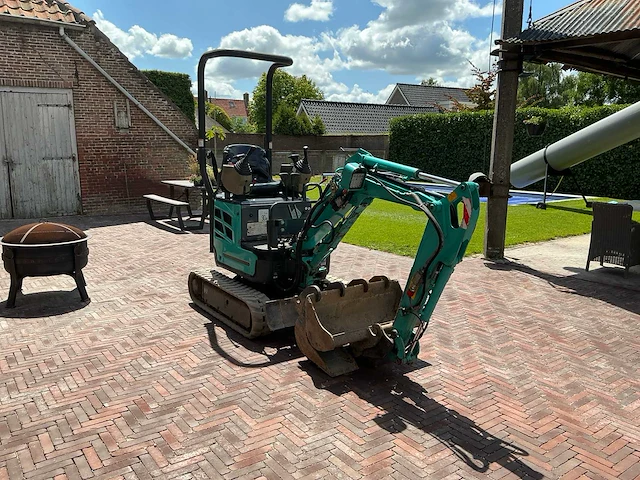 2013 kobelco sk10sr-2 minigraafmachine - afbeelding 23 van  51