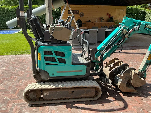 2013 kobelco sk10sr-2 minigraafmachine - afbeelding 45 van  51