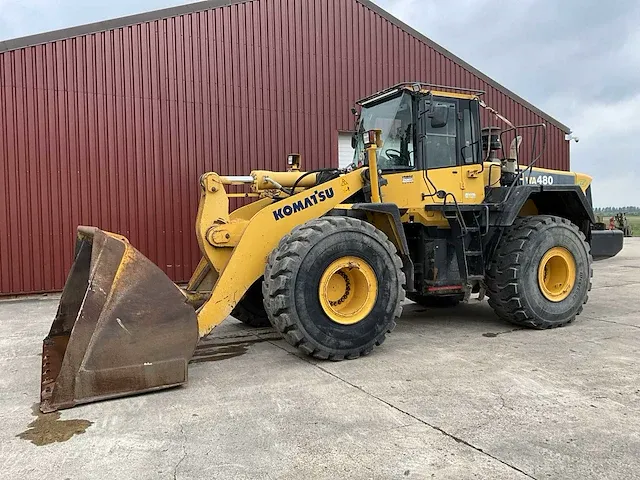 2013 komatsu wa480-6 wiellader - afbeelding 1 van  25