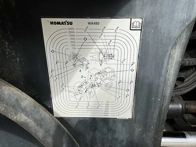 2013 komatsu wa480-6 wiellader - afbeelding 24 van  25