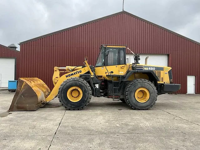 2013 komatsu wa480-6 wiellader - afbeelding 2 van  25