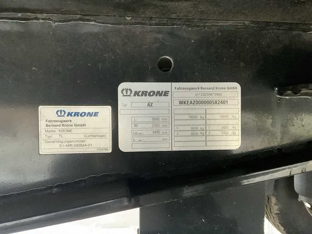 2013 krone aanhangwagen - afbeelding 7 van  17