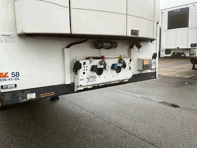 2013 krone oplegger, koeltrailer - afbeelding 3 van  23
