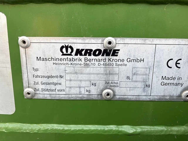 2013 krone zx 450 gd opraapwagen - afbeelding 50 van  52