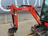 2013 kubota kx016-4 minigraafmachine - afbeelding 10 van  32