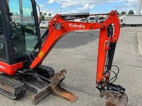 2013 kubota kx016-4 minigraafmachine - afbeelding 11 van  32