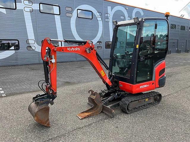 2013 kubota kx016-4 minigraafmachine - afbeelding 1 van  32