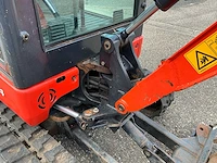 2013 kubota kx016-4 minigraafmachine - afbeelding 13 van  32