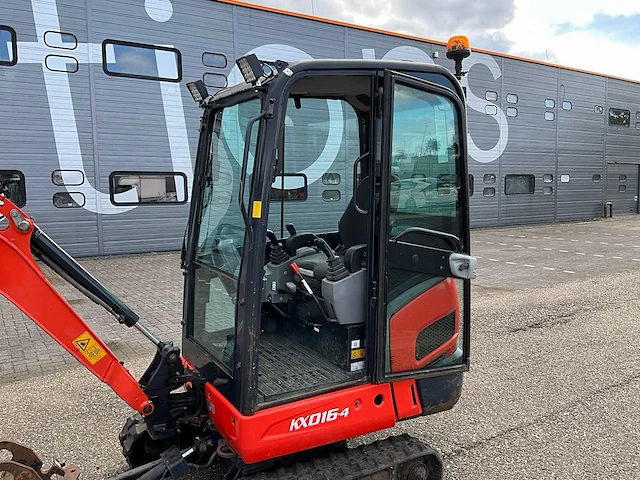 2013 kubota kx016-4 minigraafmachine - afbeelding 16 van  32