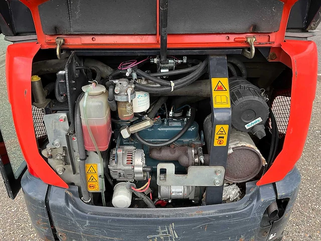 2013 kubota kx016-4 minigraafmachine - afbeelding 22 van  32
