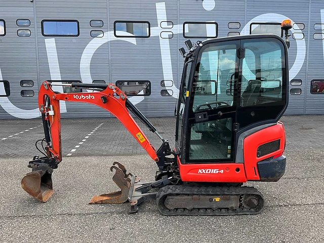 2013 kubota kx016-4 minigraafmachine - afbeelding 12 van  32