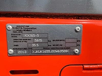 2013 kubota kx165-5 midigraafmachine - afbeelding 21 van  29