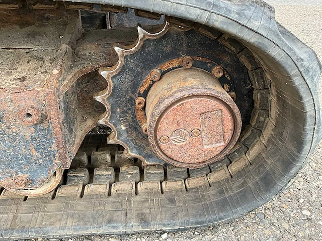 2013 kubota kx61-3 minigraafmachine - afbeelding 2 van  30